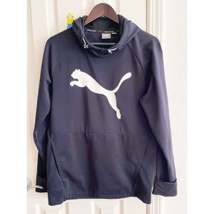 PUMA sports black hoodies for men's small size